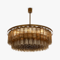Pentagon Double Drum Chandelier
