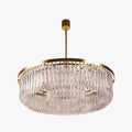 Triple Drum Droplet Chandelier