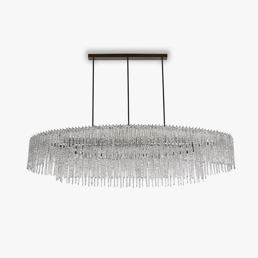 Ice Oval Chandelier