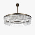 Small Double Drum Chandelier